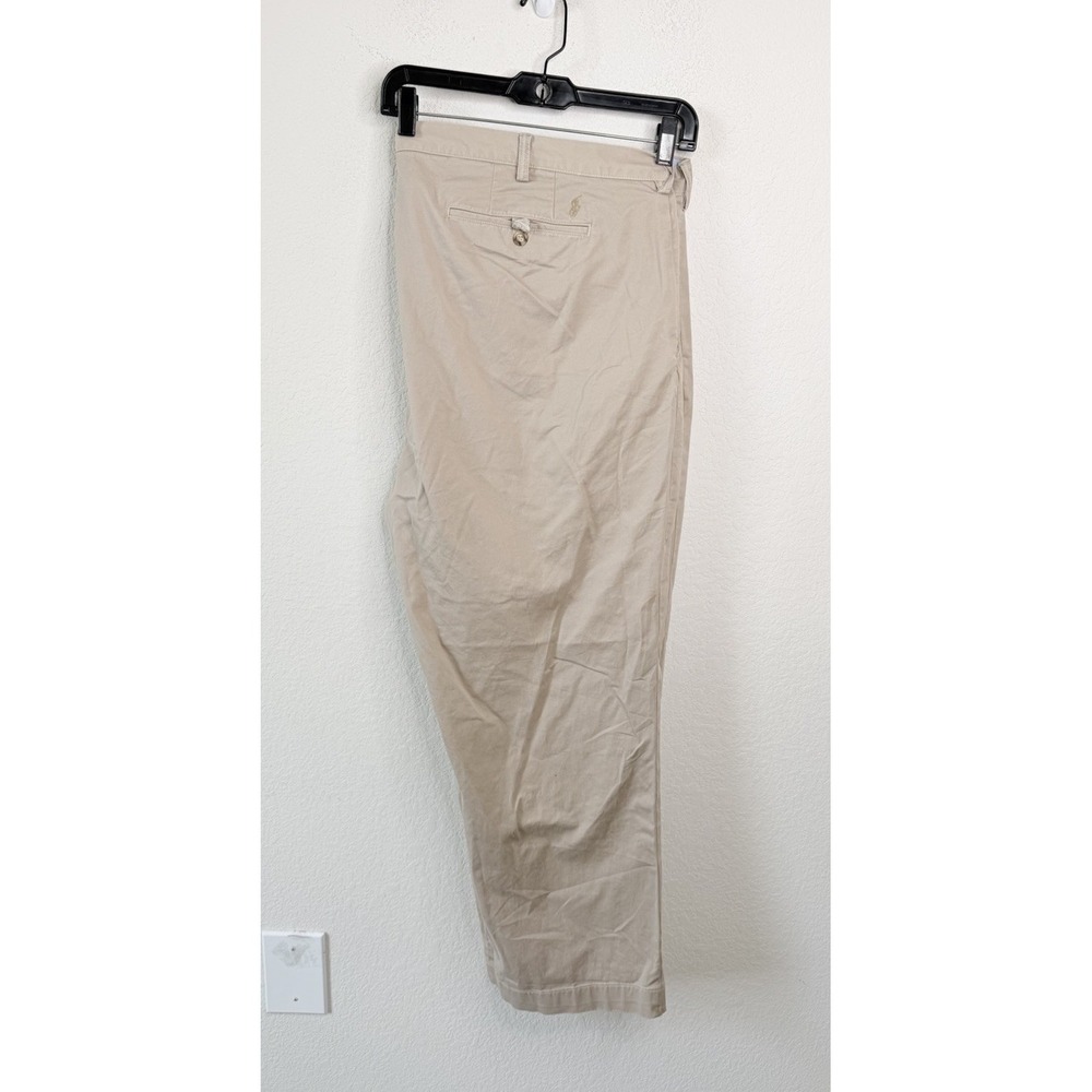 Polo Ralph Lauren Bedford Classic Fit Chino Pants Big & Tall Khaki 50x30 Stretch - Picture 8 of 9